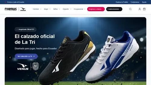 Home de Zapatos Venus Ecuador